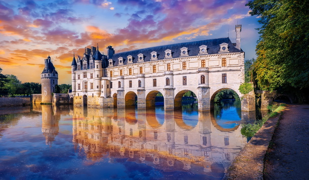 Chenonceau – Zamek Dam, Francja