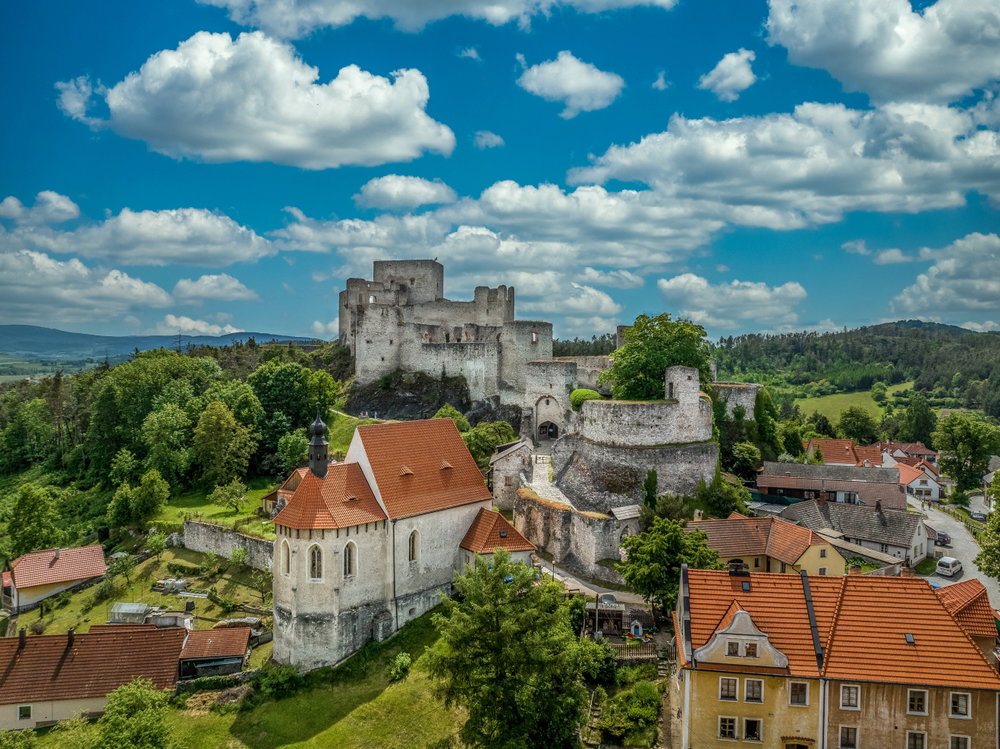Zamek Rabí w Czechach