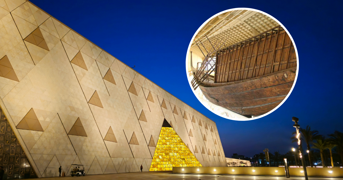 Egipt znów zadziwi świat. Wkrótce zobaczymy słoneczne barki faraona Cheopsa/Fot. Tamer A Soliman/Shutterstock (główne), Bradipus/CC BY-SA 3.0/Wikimedia Commons (detal)