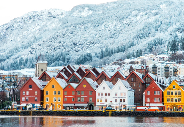 Zima w Bergen