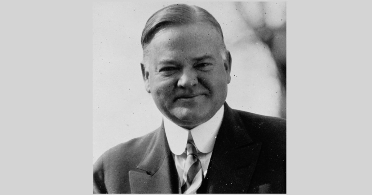 Herbert Hoover to 31. prezydent USA. „Nakarmił” Europę, lecz dał się pokonać Wielkiemu Kryzysowi w Stanach