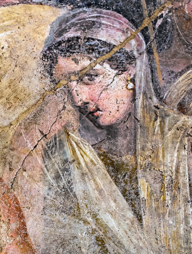 Bryzeida na fresku w „Domu Dramaturga”