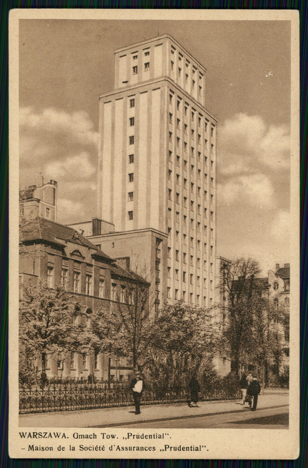 Budynek Prudentialu w 1933 r.