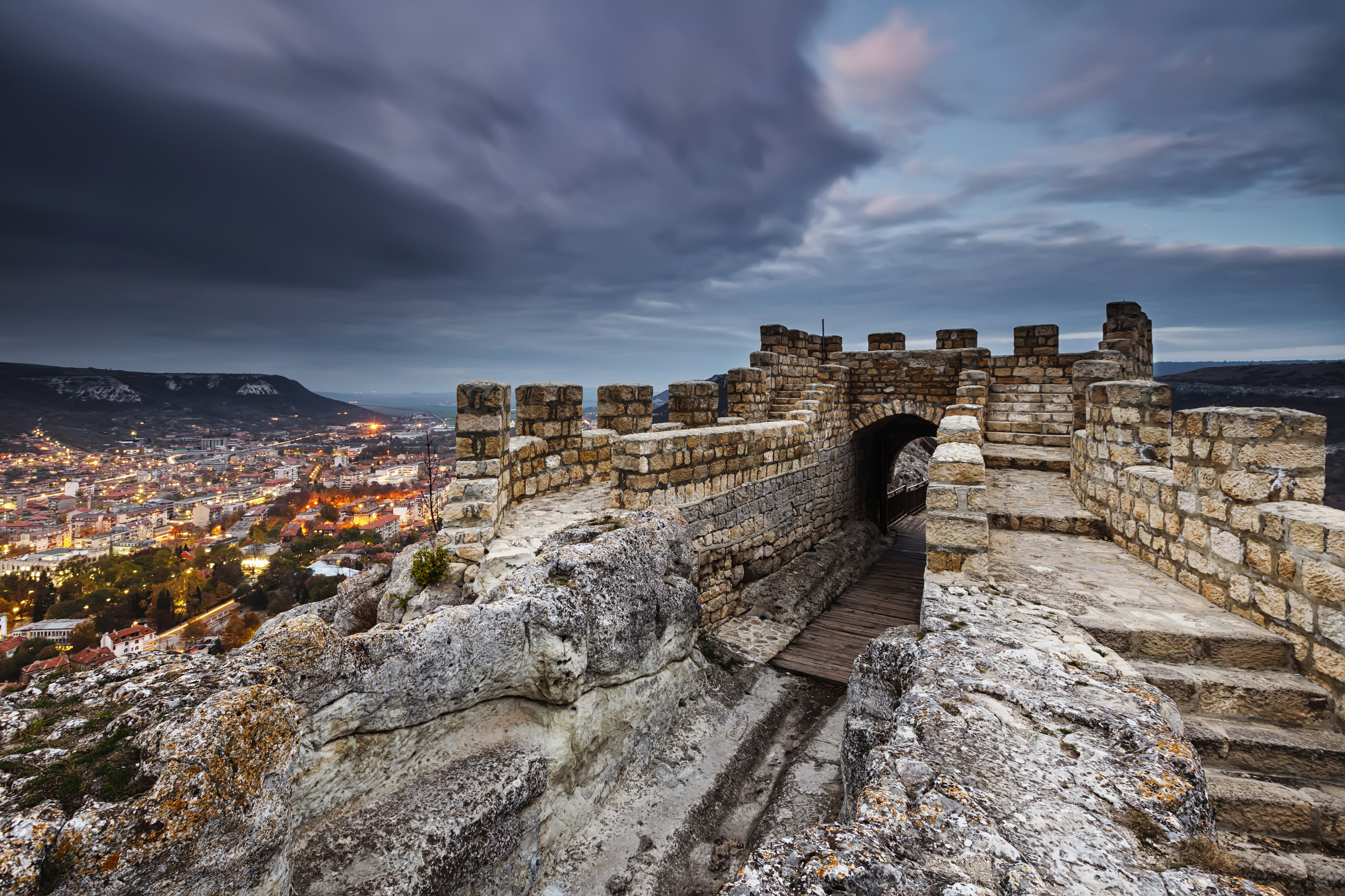 Provadia, Bulgaria - November 2012: Ovech Fortress,