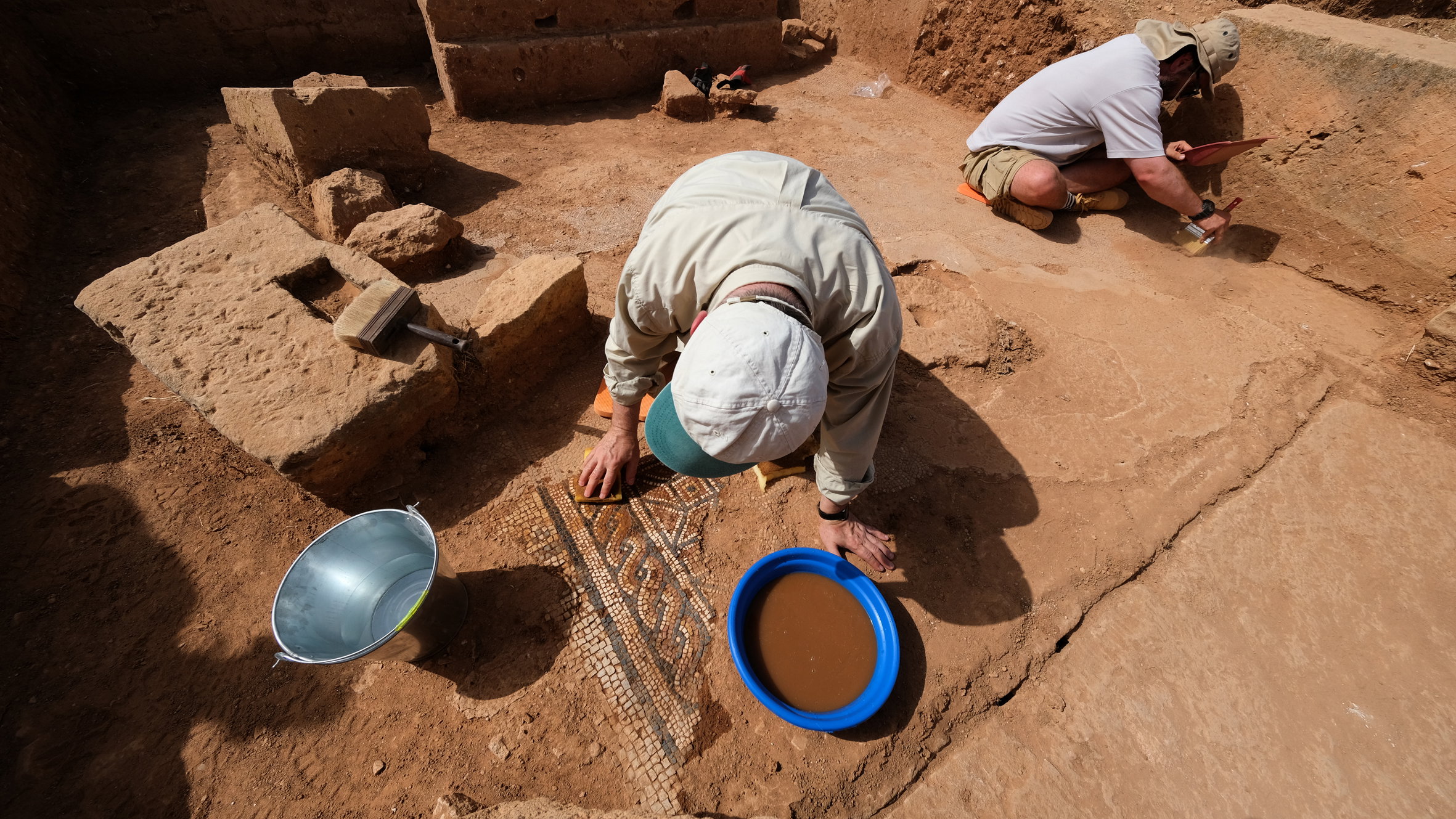 Tak żyli starożytni mieszkańcy Libii. Polscy archeolodzy odkryli dom dostojnika/Fot. Piotr Jaworski