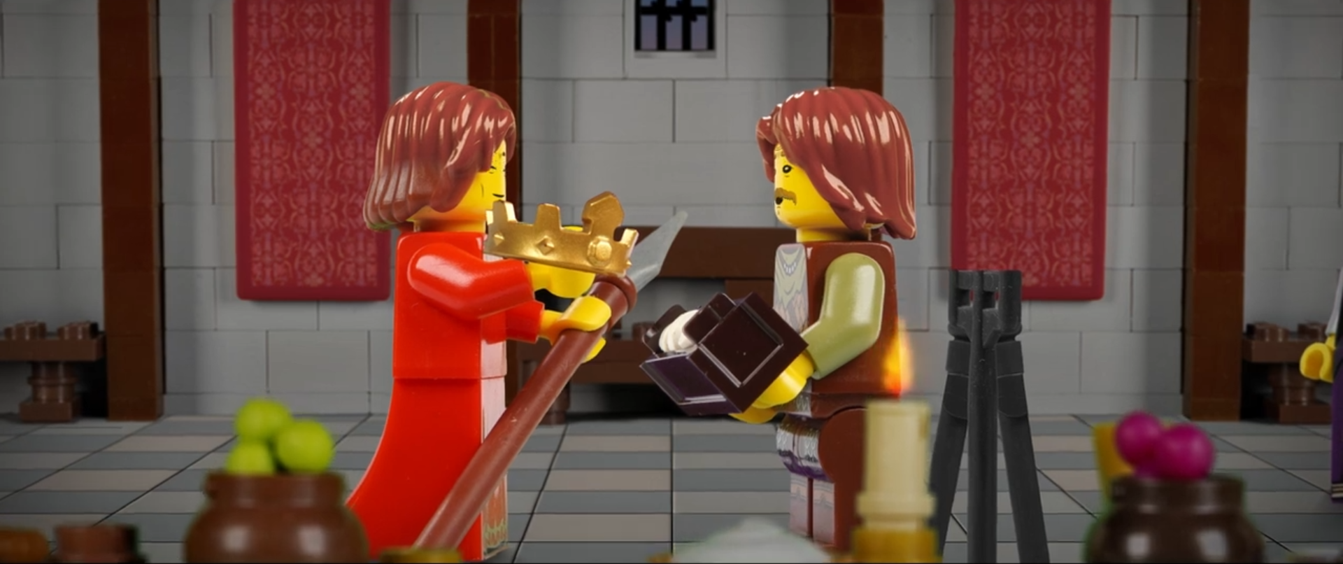 Polscy królowie z klocków Lego
