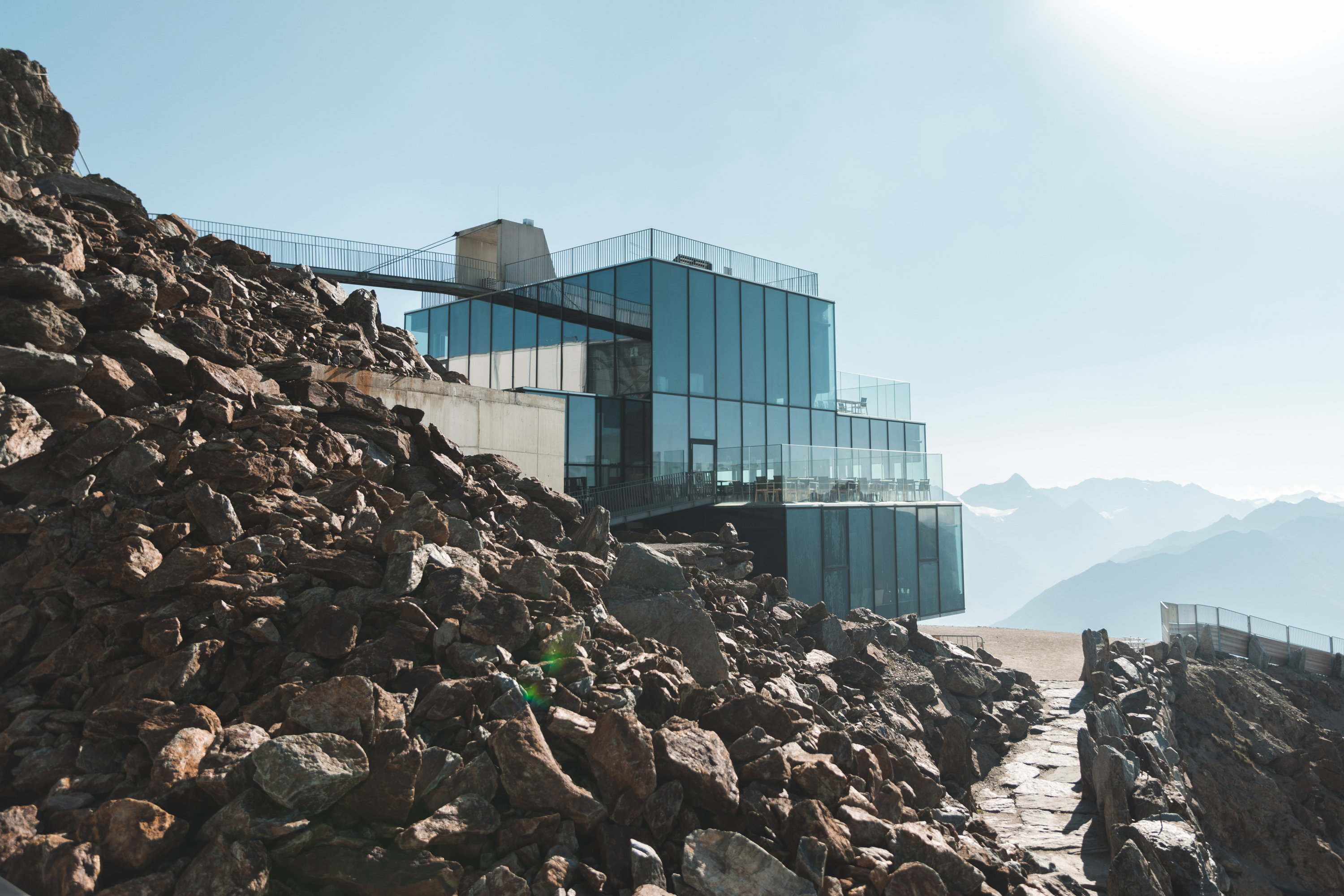 Restauracja Ice Q na szczycie Gaislachkogl