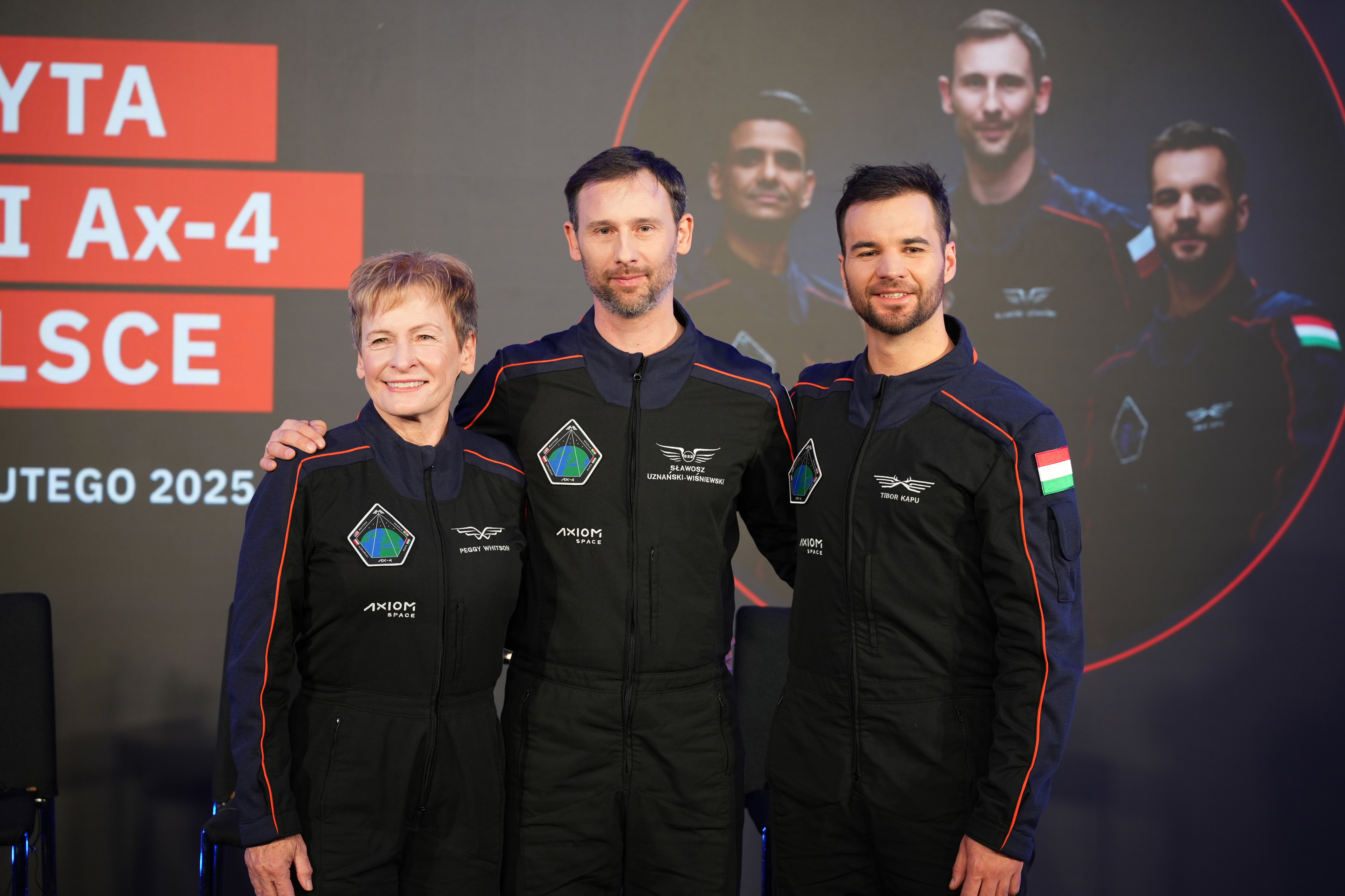 Astronauci misji Ax-4 odwiedzili Polskę