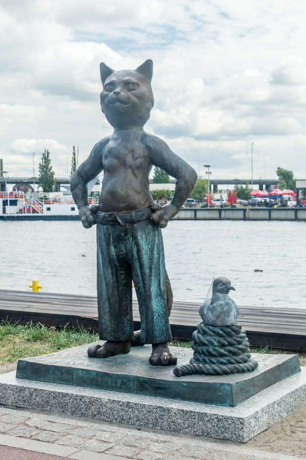 Pomnik kota Umbriagi w Szczecinie
