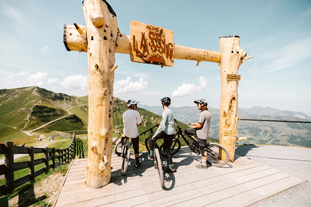 Trasa rowerowa ze szczytu Schattberg, Saalbach
