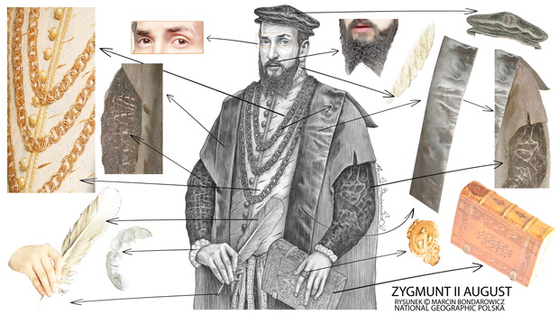 Rekonstrukcja wizerunku Zygmunta II Augusta