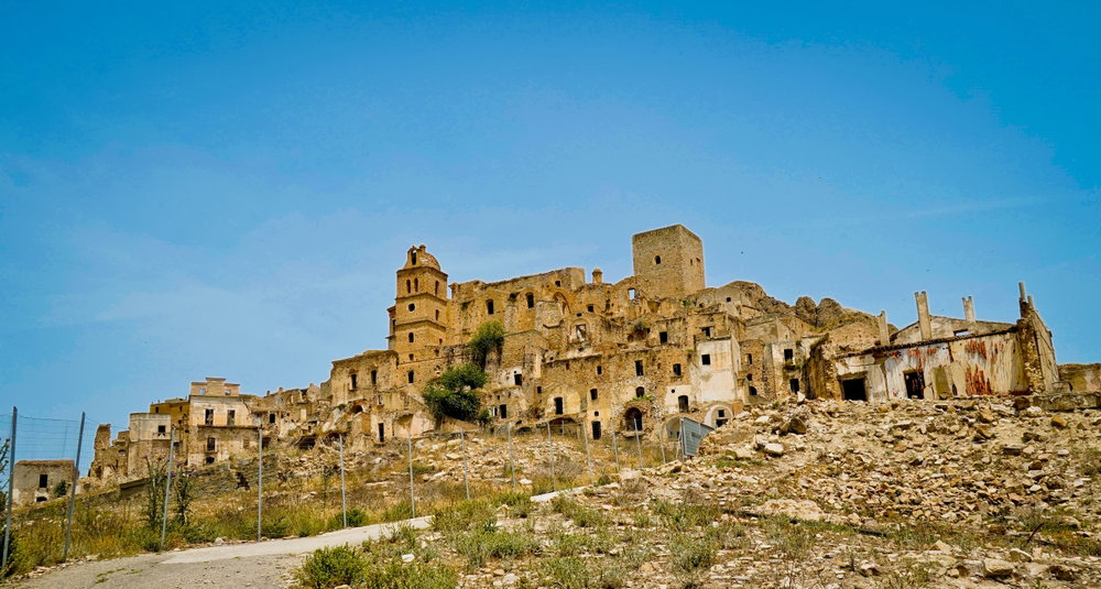 Craco to włoskie miasto duchów