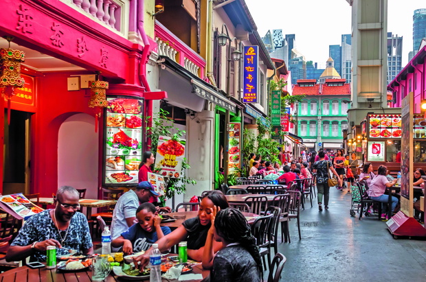 Chinatown w Singapurze