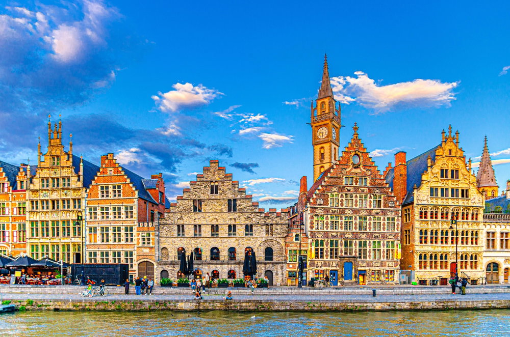 Gandawa zachwyca średniowieczną architekturą
