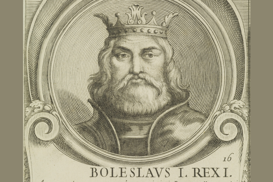 Boleslaw-Chrobry-koronacja