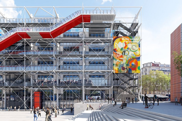 Centrum Pompidou po renowacji