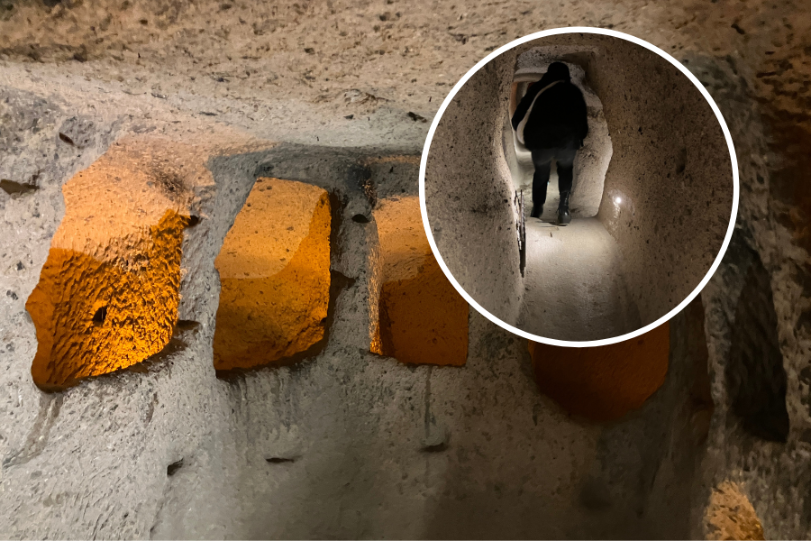 Byłem podziemnym mieście sprzed tysięcy lat. Poczułem się jak Indiana Jones