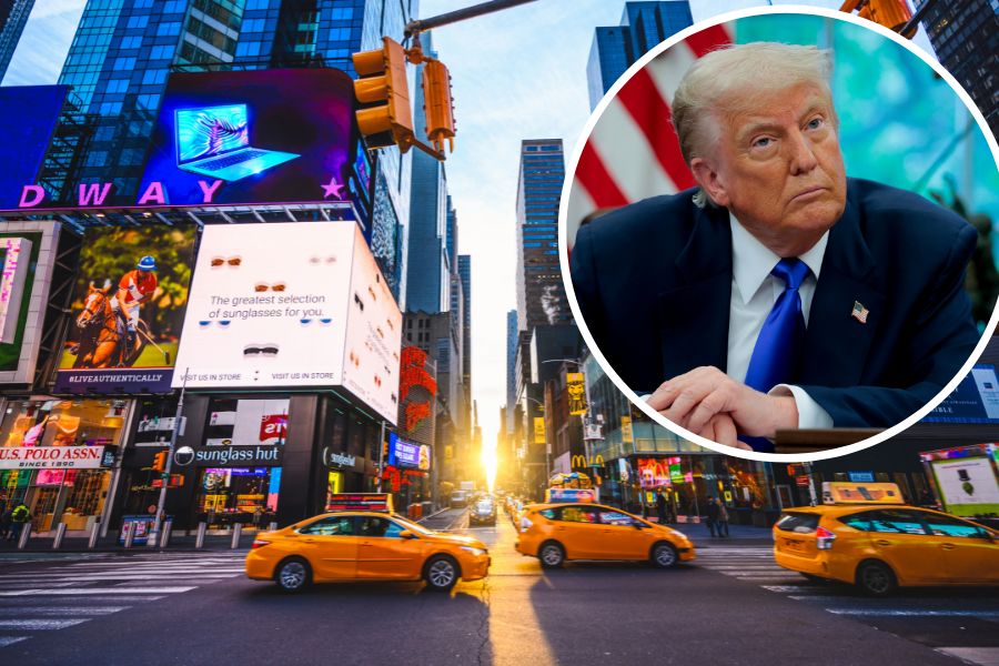 Nowy Jork traci turystów przez prezydenta USA