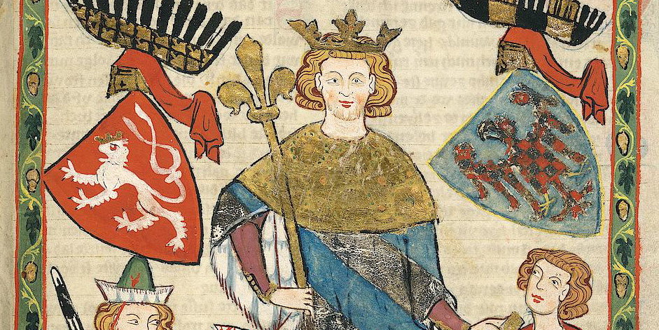 Wacław II był traktowany w Polsce jako obcy król. Jednak to Czech zainicjował zjednoczenie naszego kraju (ryc. Codex Manesse, Wikimedia Commons, public domain)