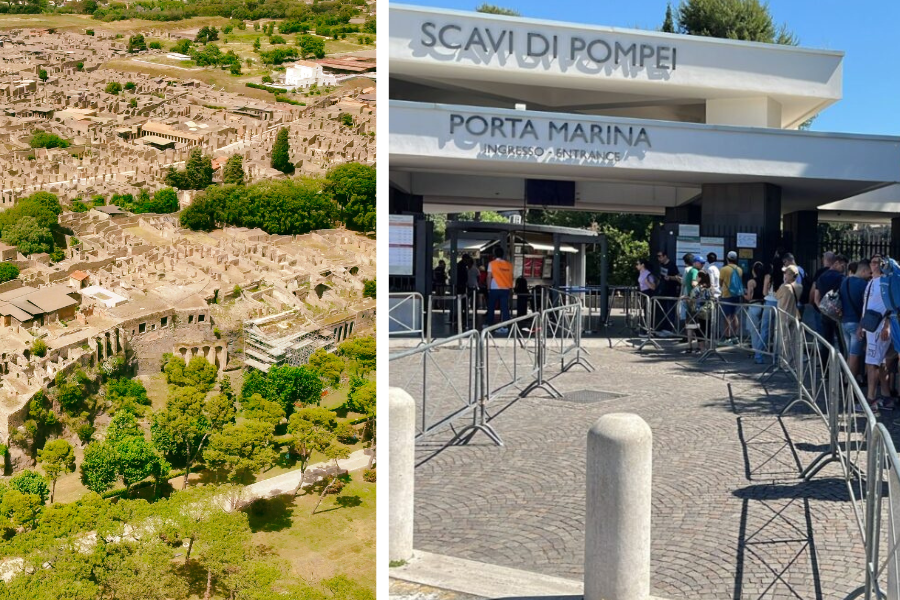 Park Archeologiczny w Pompejach ostrzega. Nie daj się oszukać przed wizytą!