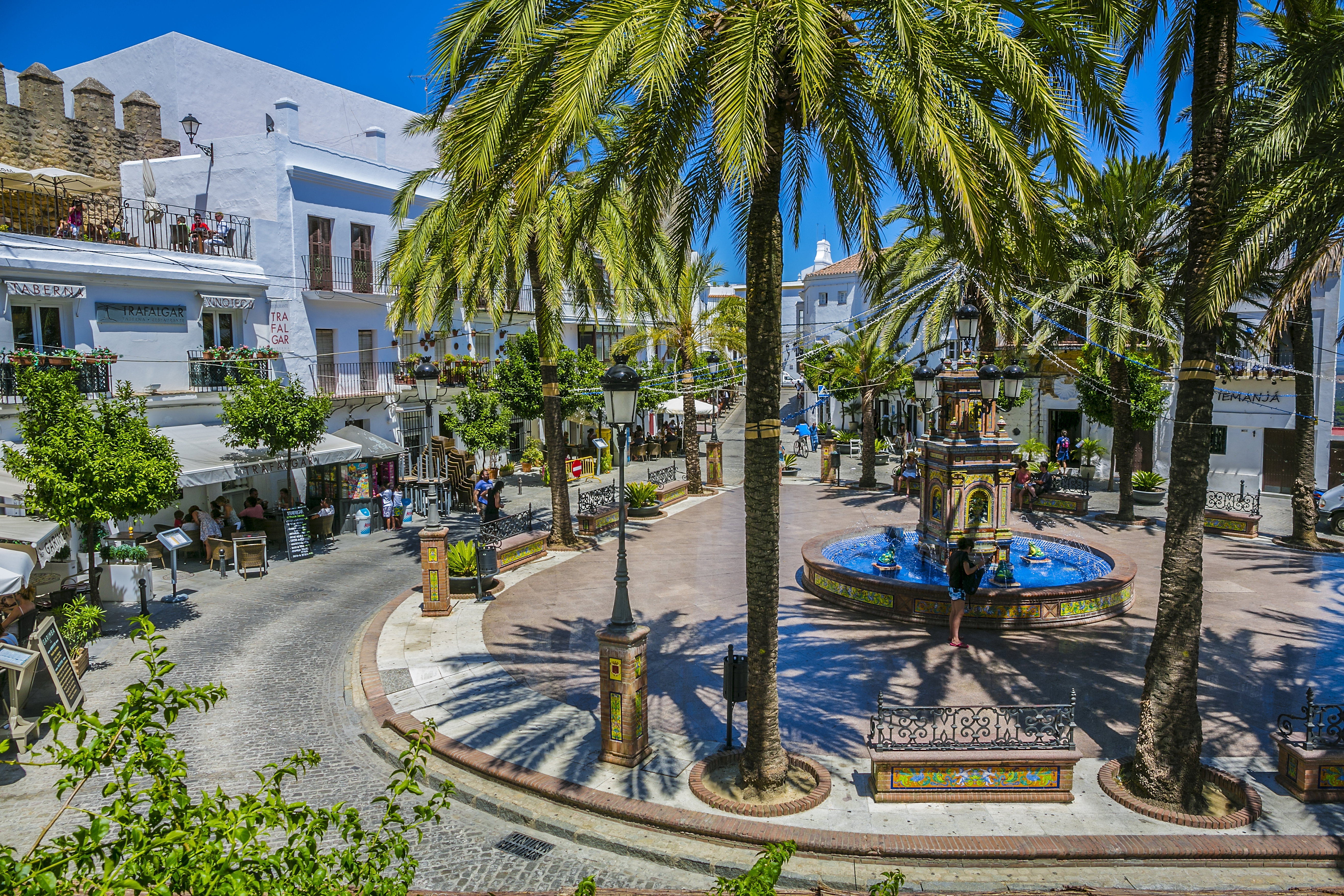 Plac Hiszpanii, Vejer de la Frontera, Andaluzja, Hiszpania