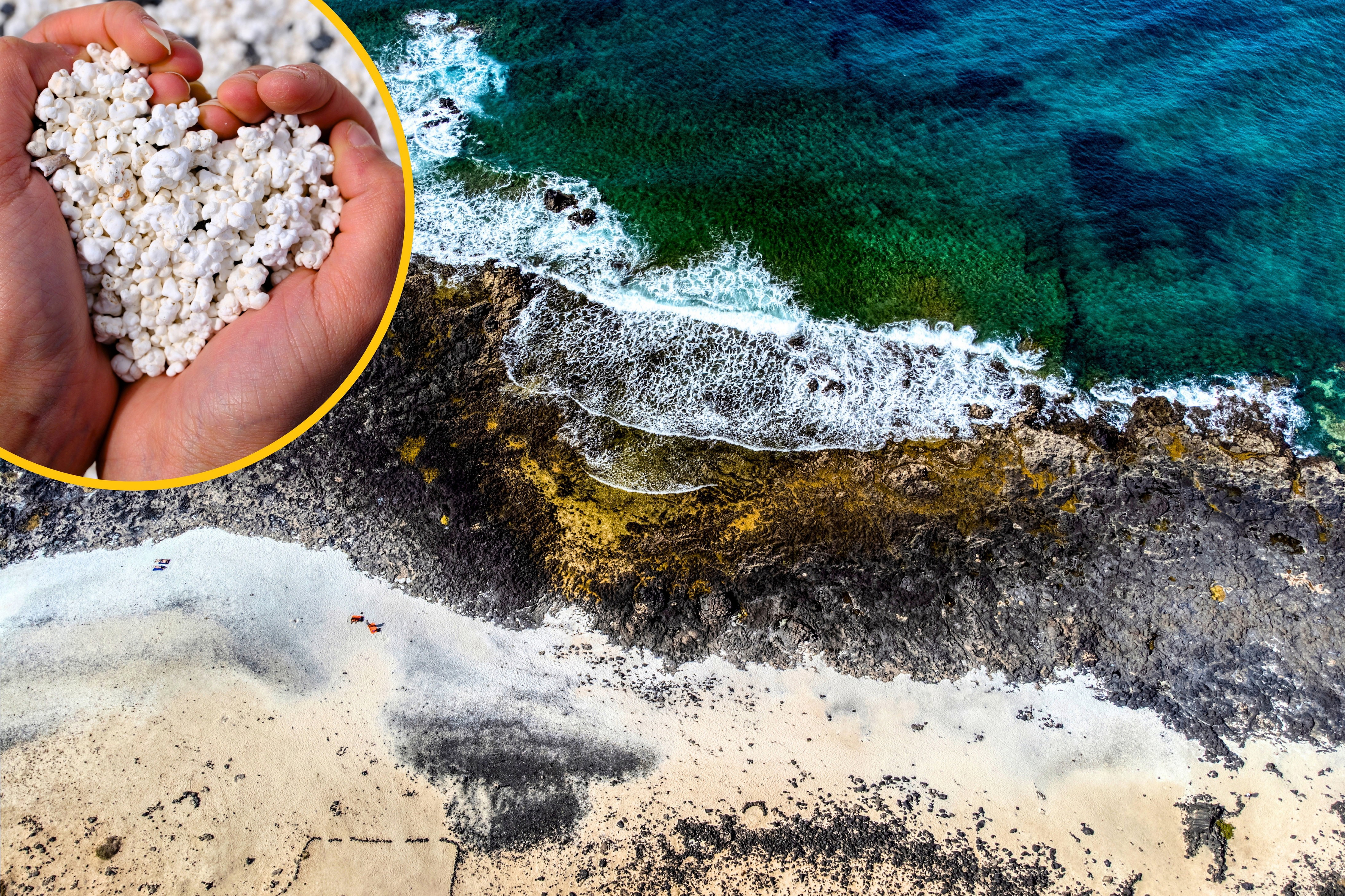 Popcorn Beach na Fuerteventurze