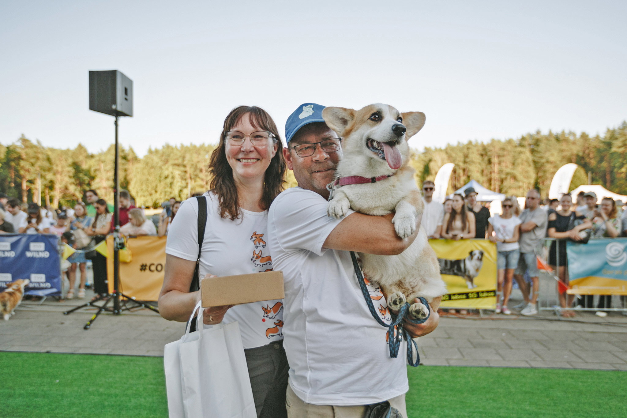 Międzynarodowy zlot corgi w  Wilnie w 2024 roku