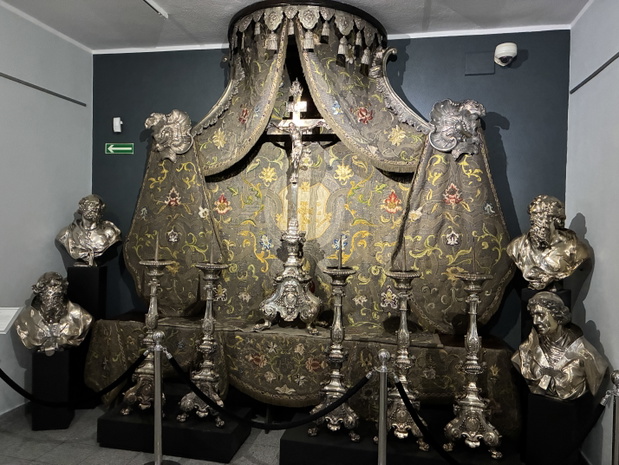 Obecna lokalizacja sreber w Muzeum Archidiecezji Gnieźnieńskiej