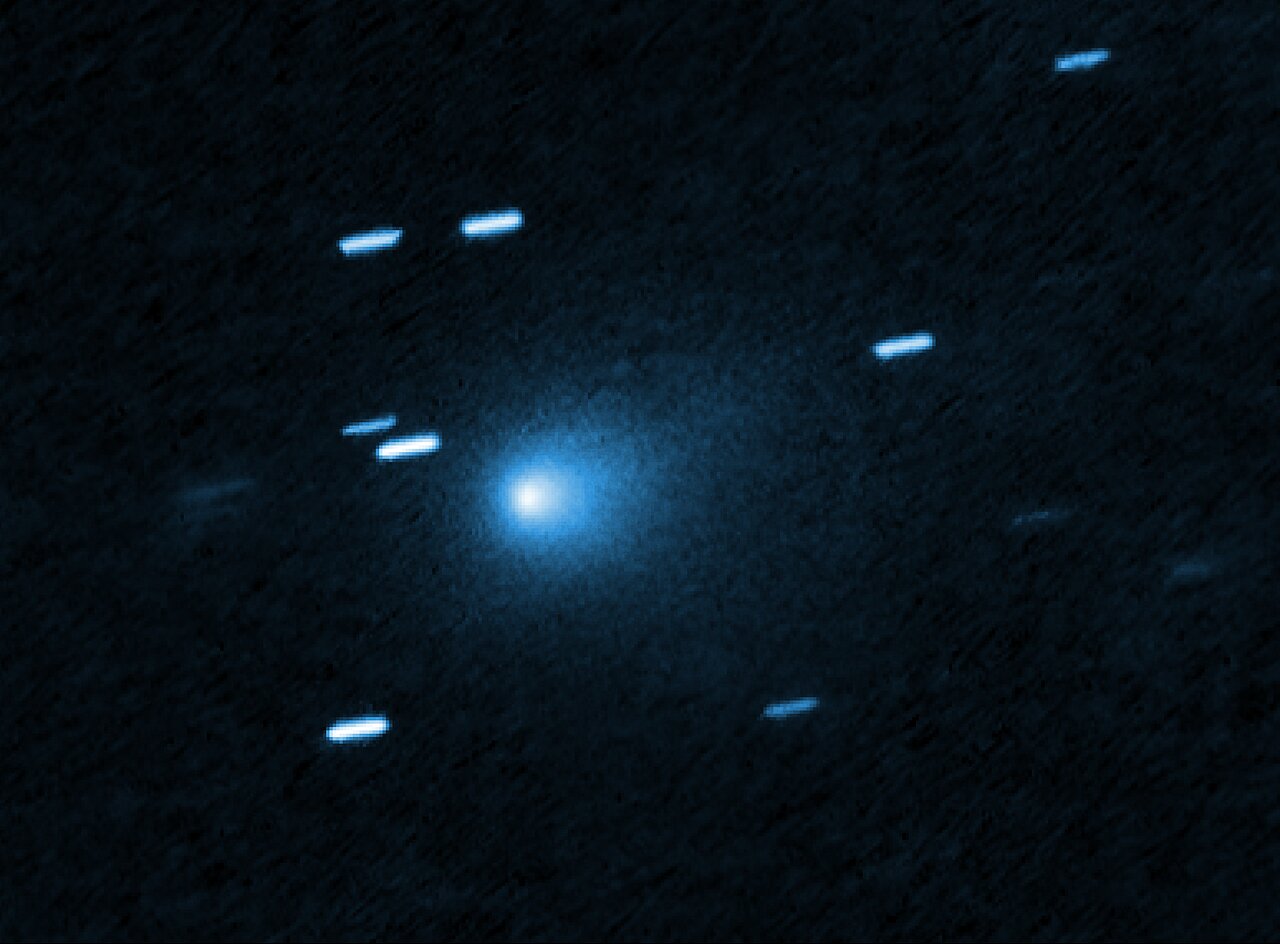 Najostrzejsze zdjęcie komety 3I/ATLAS wykonane przez Teleskop Hubble'a