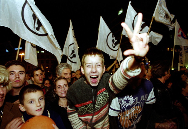 belgrad 2000 protesty