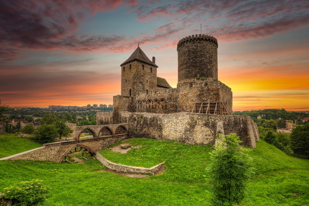 zamek w będzinie