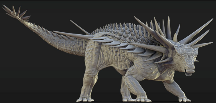 Spicomellus-ankylozaur