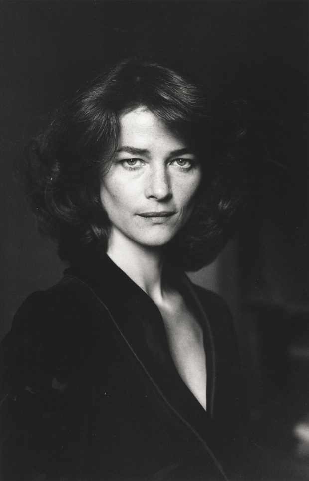 Alice Springs, Charlotte Rampling, Paris 1982, copyright Helmut Newton Foundation