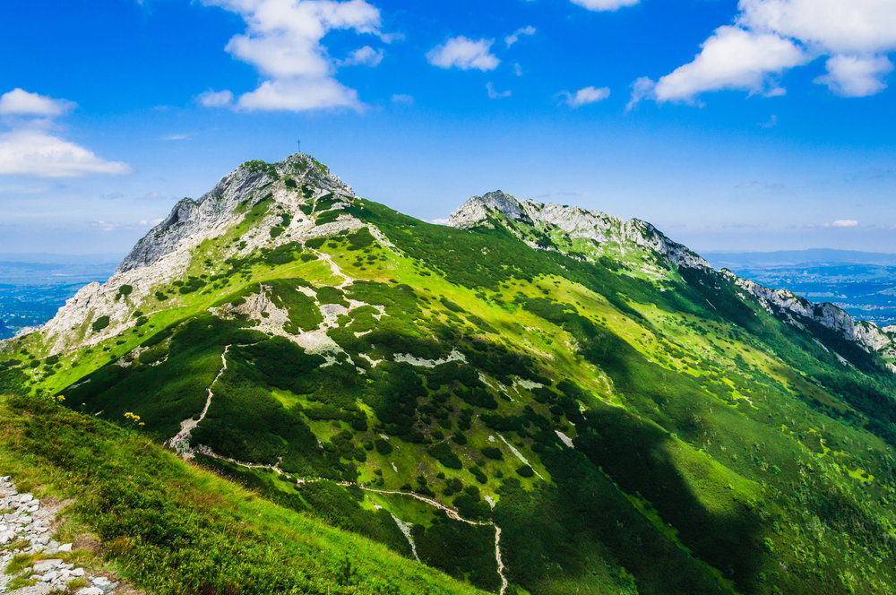 Giewont przyciąga tłumy turystów