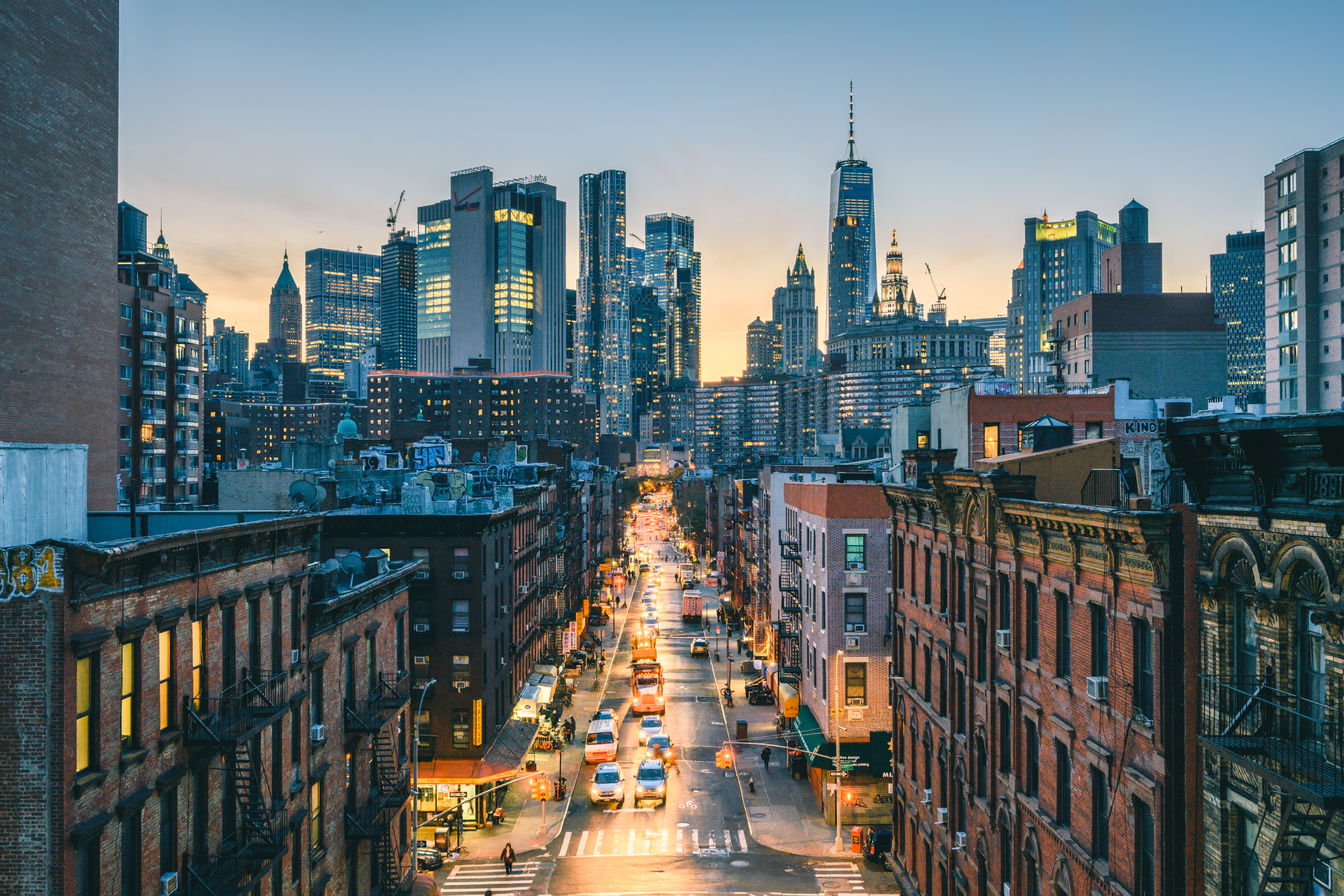Dolny Manhattan w Nowym Jorku