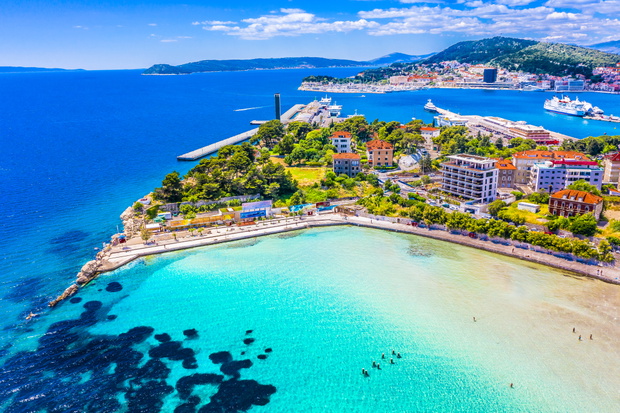 plaża Bacvice Split
