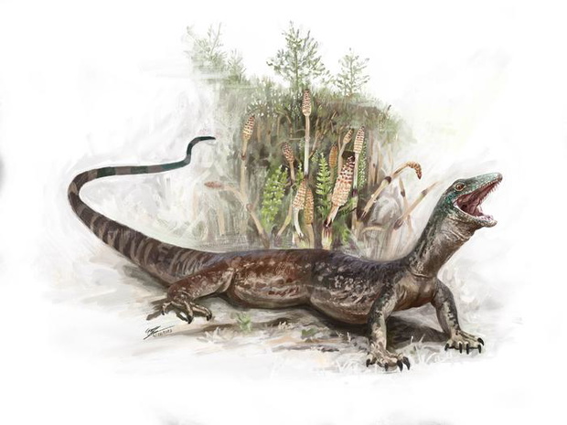 Rekonstrukcja Breugnathair elgolensis