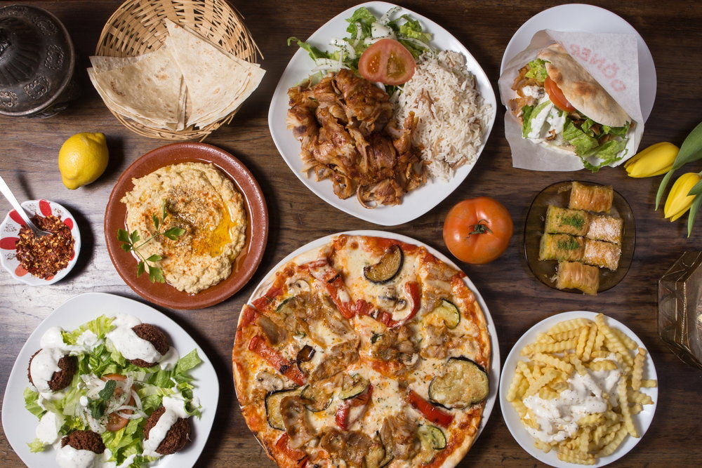 Set,Of,Traditional,Turkish,And,Oriental,Cuisine,,Top,View
