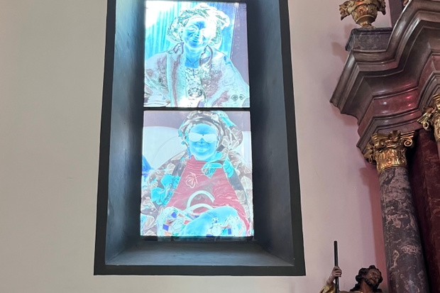 graz kościół pop art
