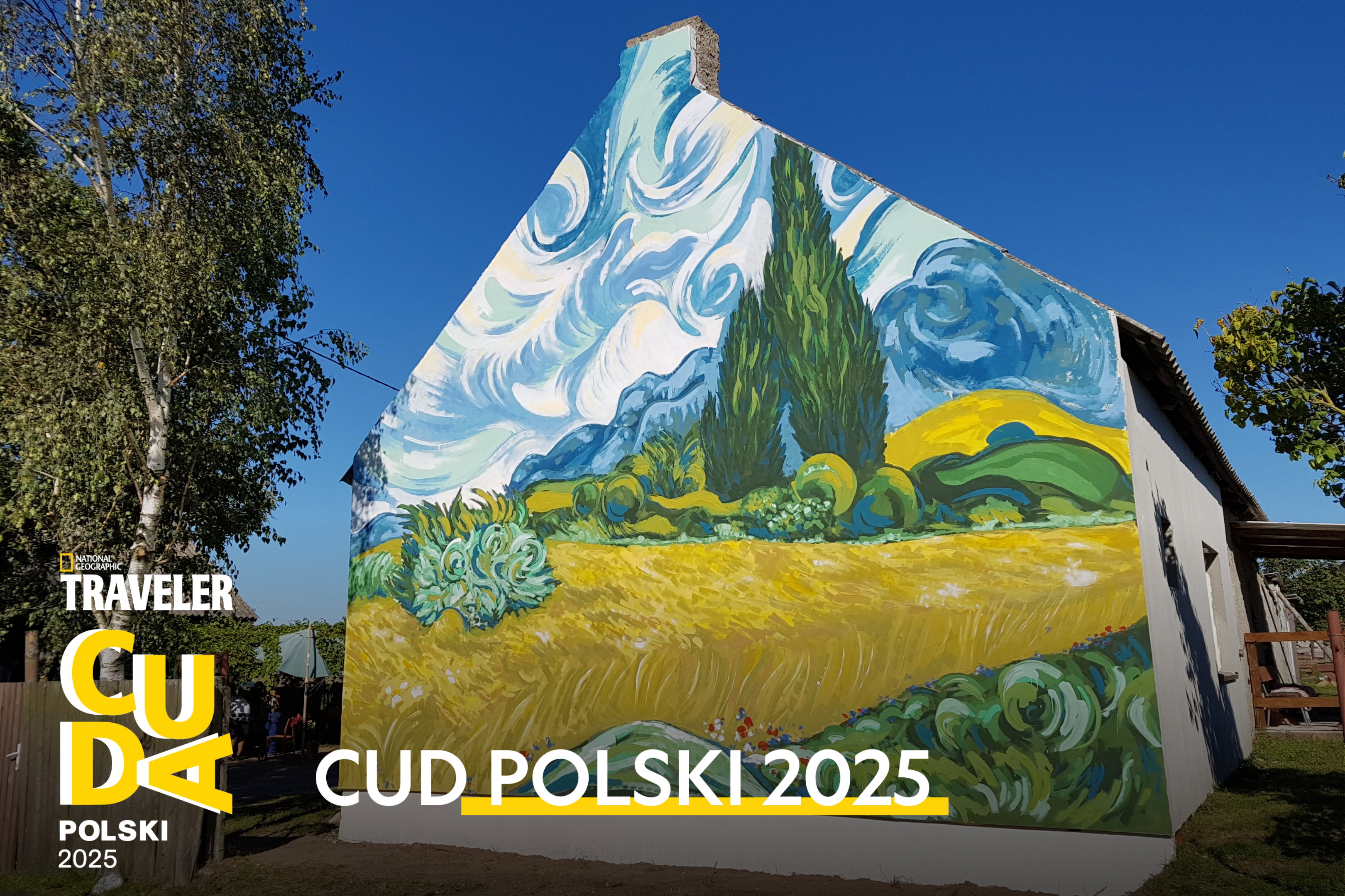 Wieś Brzózki pełna obrazów Van Gogha Cudem Polski 2025. „Zaczęliśmy nawet sadzić słoneczniki”