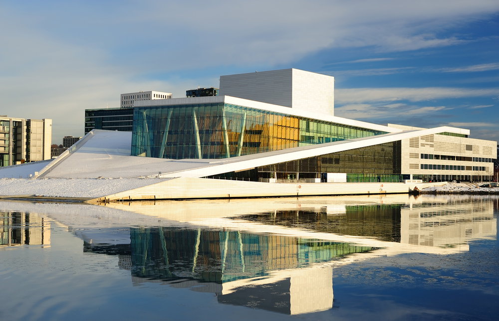 Zima nad Oslofjorden