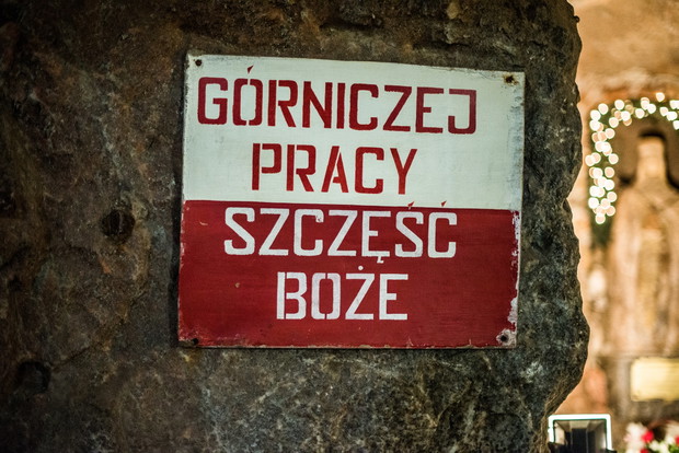 Wnętrza Kopalni Soli w Kłodawie
