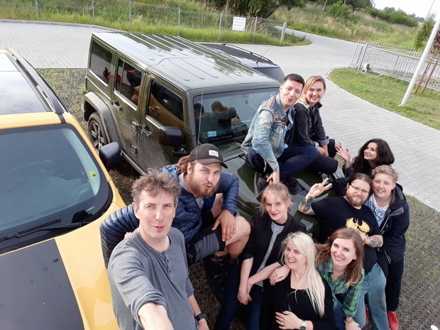 Jeepami na Festiwal Podróżników. Na zdjęciu: redakcja National Geographic