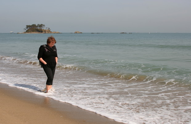 Małgorzata Kalicińska w Korei Południowej