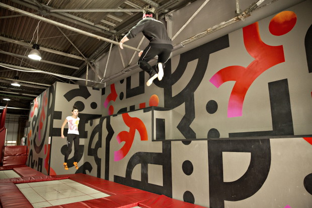 Park trampolin Hangar 646