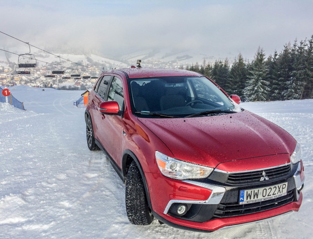 Mitsubishi ASX. Wjechaliśmy nim na stok!