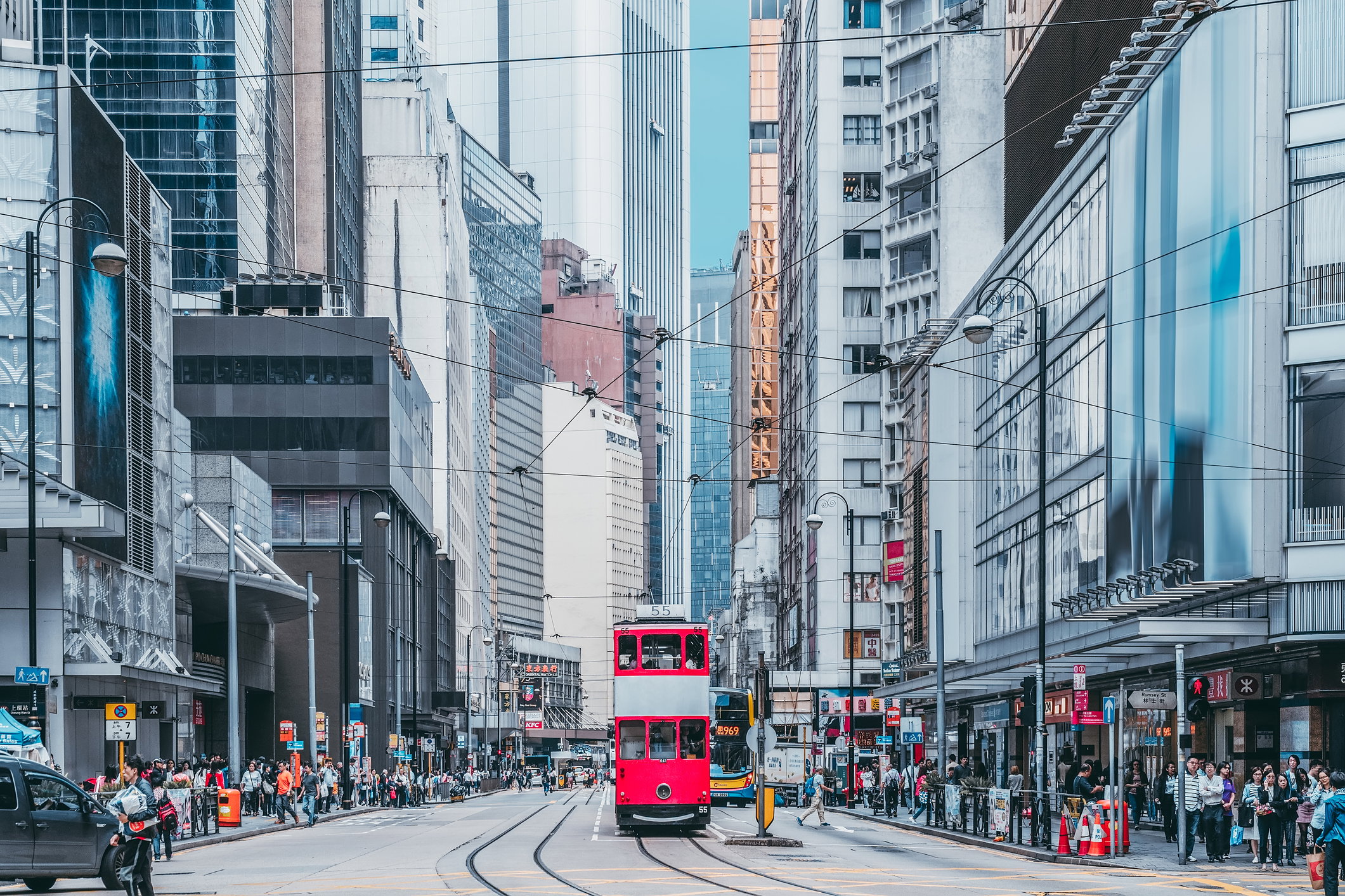 Na pierwszym miejscu znalazł się Hongkong (fot. Getty Images)
