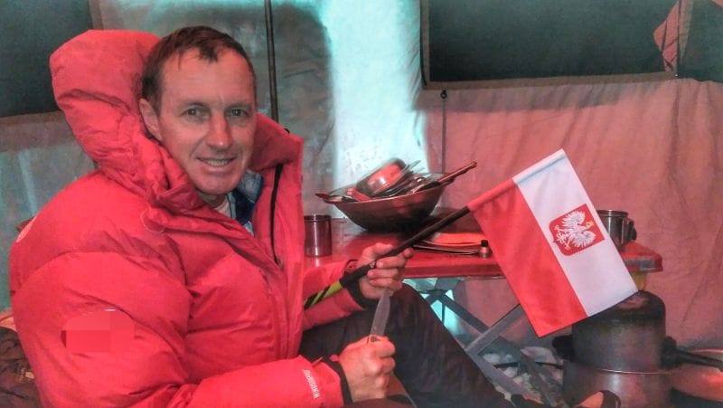 Denis Urubko w czasie wspinaczki na Broad Peak musiał stawić czoła wielu przeciwnościom (fot. Facebook/Denis Urubko)