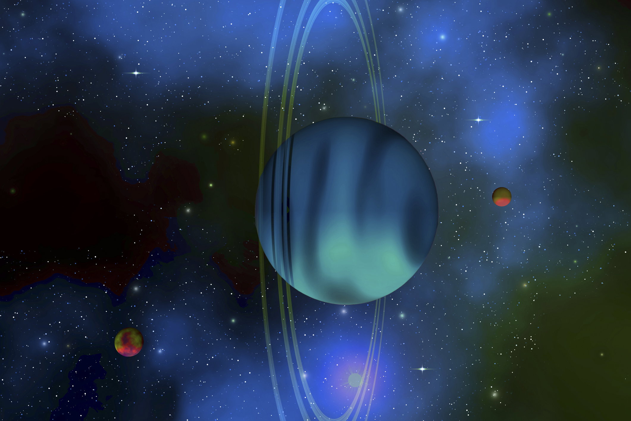 Uran to jedna z najsłabiej zbadanych planet naszego Układu Słonecznego (fot. Getty Imags)