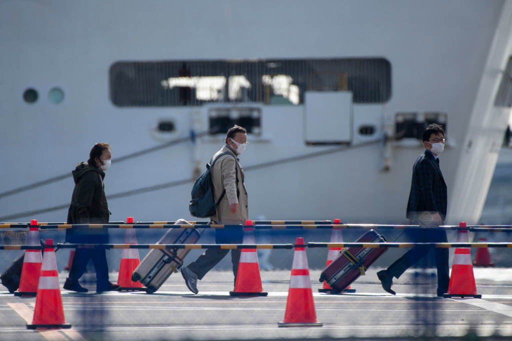 Na Diamond Princess wykryto ten sam szcze koronawirusa, co w stanie Waszyngton (fot. Getty Images)